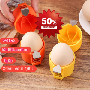 Lazy Stainless Steel Egg Shell Opener Quick Egg Shell Peeler Egg Punching Knock Egg Cutter Kitchen Cooking Baking Tools 开蛋器