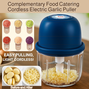 Small Cyclone Garlic Puller Cordless Wireless Blender Electric Mini Whirlwind Wireless Ginder Garlic Masher