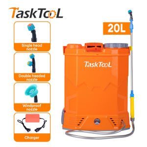 TASKTOOL 20L Electric Knapsack Sprayer Pump Electric Sprayer Garden Automatic Intelligent Stirring Electric Water Pump Sprayer Pam Racun Rumput喷雾器