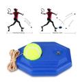 Singles Tennis Training Practice Tool Elastic Rope Base Self-Study Practice Tennis Trainer Especially For Beginners. 