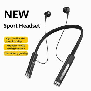 หูฟัง A3 หูฟังบลูทูธ หูฟังอินเอียร์ แบบคล้องคอ เบสหนัก สเตอริโอ กันน้ำเหงื่อ Sports In-Ear Headphone Wireless
