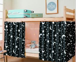 【3PCS】Bed Curtain Tirai Katil Pelajar Student Dormitory Universal Dustproof Mosquito Protection Blackout Upper Lower Specialized Light Blocking University Room Divider Curtain Tirai Katil 1/2/3PCS Bed Curtains