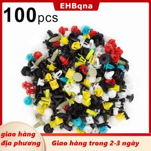 [COD] EHBqna 3PF Ship within 24 hours 100pcs set Universal Mixed Car Various Plastic Rivet Fastener Door Push Pin Auto