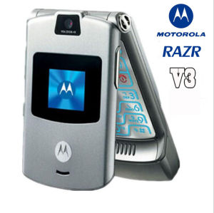 COD Motorola V3 unlocked Flip GSM Quad Band Motorola Basic Mobile Phone