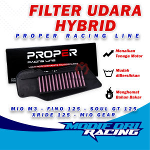 Filter Udara Proper Racing - MIO M3 - X RIDE 125 CC FILTER UDARA RACING PROPER