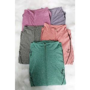 COMBO 2 ÁO THUN LẠNH 4 TÚI CO DÃN 4 CHIỀU CHẤT MÁT MỊN /Áo khoác nữ thun đốm thấm hút mồ hôi