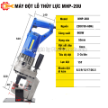 Máy đột lỗ  thủy lực  chạy điện cầm tay MHP20U - Đột sắt dày 6mm - Bảo hành 6 tháng. 
