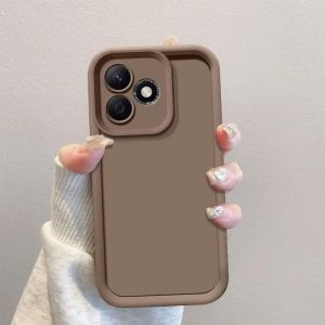 For Honor 600 Lite 500 Smart Phone Case LNA-NX1 Case Shockproof Solid Color Silicone Casing Soft TPU Back Cover