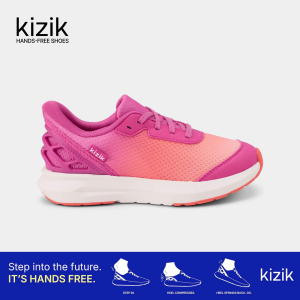 Kizik Athens 2 Fiery Coral/Rose Violet Kids Sneakers