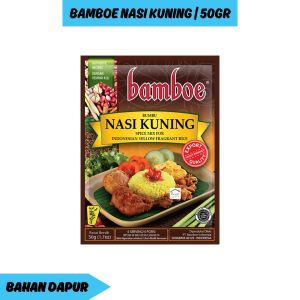 Bamboe Nasi Kuning Bumbu Masakan Khas Indonesia