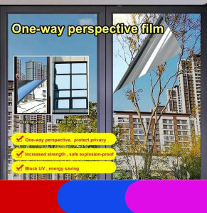 Home solar film Window insulation glass stickers Oneway seethrough balcony building film