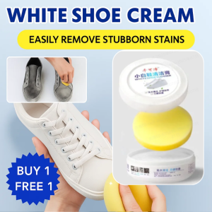 White Shoe Cleaner Cream No Washing Needed Easy to Use Leather  Sneaker Cleaning Kit Quick Stain Remover for Shoes