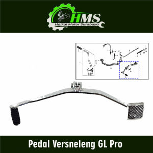 Pedal Versneleng GL Pro - Vedal Operan Injakan Engkol Kik Kick Gigi Gear Gir Versneling Persneleng