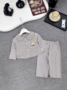 (XẢ HÀNG)Pijama cho bé gái bé trai đồ ngủ bé gái dài tay thu đông chất nỉ lông dày dặn bộ bé gáibé trai  size 8 - 28kg