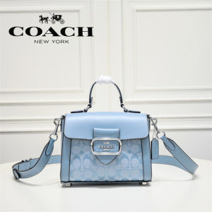 Coach Chestnut Authentic Womens Cross Body & Shoulder Bag with Tote Style - Size 21*16*10.5cm。