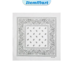 Item Cotton Fashion Hip Hop Classic Bandana Square Scarf 55cmx55cm Black Red Headband Printed For Women/Men/Boys/Girls