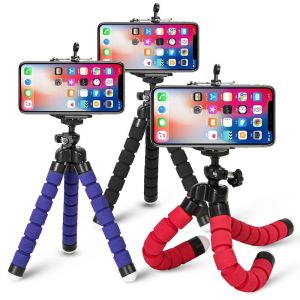 LMS70 Mobile Phone Camera Lazy Bracket Mini Accessories Flexible Smartphone Bracket Octopus Tripod Mobile Phone Tripod Sponge Tripod