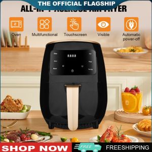 [Chinatera Kitchen]6L Touch Screen Oven Multifunctional Electric Oilless Cooker Automatic Oil Free Air Fryer Large Capacity for Baking
