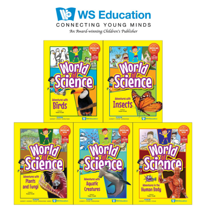 WS E - World of Science Set 1 Single Books - Age 6-12+ Children