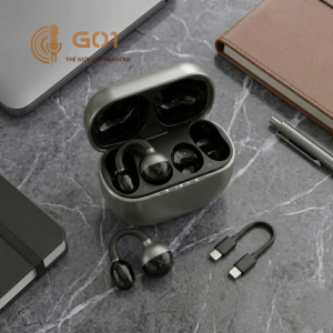 Tai nghe Bluetooth K500 thiết kế nhét gọn kết nối bluetooth tiện lợi mang đi bảo hành 24 tháng