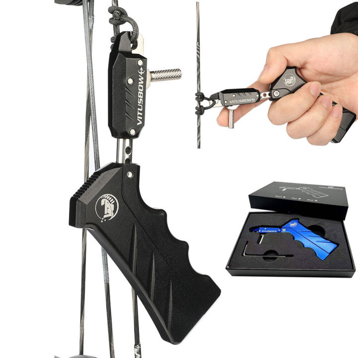 Compound Bow Release Aids Thumb Trigger 3 Finger Grip Adjustable Lazada PH