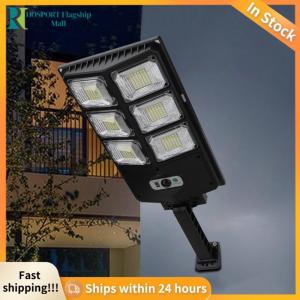 【HFM】 Commercial Parking Lot Light W/ Motion Sensor and Remote Waterproof Solar Flood Lamps for Yard Parking Lot Courtyards
