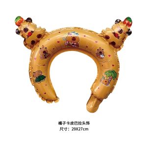 [BÓNG LẺ] Bóng Cầm Tay - Cài - Capy - Hoa Cho Bé