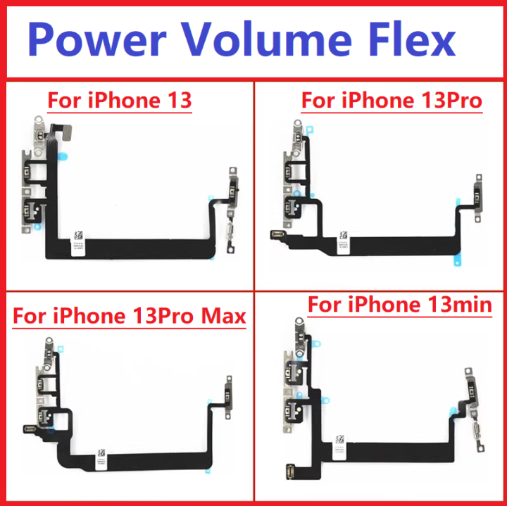 Replacement for iPhone 13 Pro Max Power Button Flex Cable