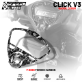 HONDA CLICK V3 GAUGE PANEL COVER GARNISH PROTECTOR FOR CLICK V3 MOTORCYCLE 1PC SPEEDMOTO C-9167 F-9690. 