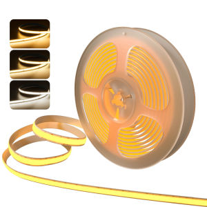 dải đèn led trang trí nội thất đèn led trang trí led hắt trần 24v COB Dải đèn linh hoạt LED 320LEDs/m