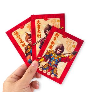 Pinky Bee Angpau Hongbao Wukong Black Myth Imlek Ulang Tahun 71013400