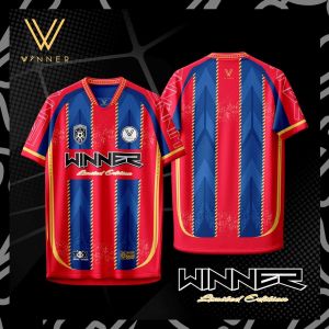 เสื้อกีฬา คอวี ลาย วินเนอร์ รุ่น Limited รหัส001