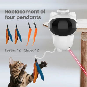 Automatic Cat Interactive Cat Toy for Indoor Cats/dogs 360 °   Rotating Electronics Suitable for Boring Indoor Cats/dogs