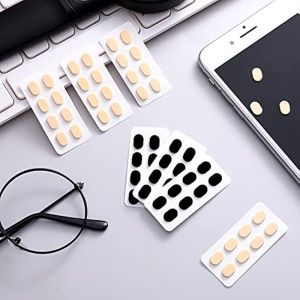 ฟองน้ำรองจมูก 8 แผ่น แป้นฟองน้ำรองแว่นตา ขารองจมูกแว่น แผ่นรองแว่นตา แผ่นโฟมรองจมูก