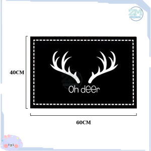 พรมเช็ดเท้า พรมขนสั้น พรมปูพื้น พรมห้องน้ำ พรม พรมเช็ดเท้าห้องน้ํา พรมห้องครัว/กันลื่น นิ่ม ดซับน้ำได้ดี 40*60CM มีให้เลือกวางในห้องนอน/ห้องน้ำ/ห้องครัวได พรมดักฝุ่น พรมตกแต่งบ้าน พรมน้ำ มี4สี