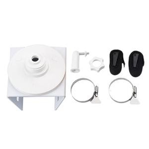 360 Degree Rotating Iron Surveillances Camera Mount Holder Rack Suitable for Vertical Poles All Weather Monitoring Needs
