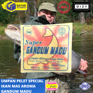 Umpan Ikan Mas Kuning Gandum Madu Stella Product Special Aroma Gurih 110g
