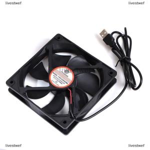 [COD] livestwef DC 5V USB Brushless Sleeve Bearing Fen Computer PC Silent Cooler Cooling Fan Lot