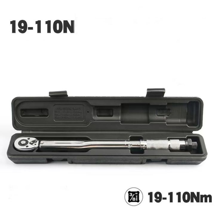 3/8 Torque Wrench Drive 19-110nm Two-way Accurate Bicycle Repair ...
