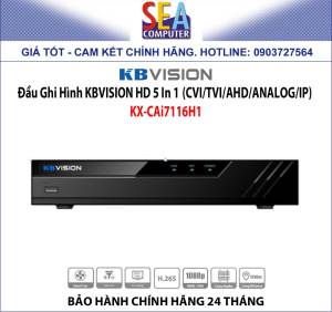 Đầu ghi KBVISION HD 5 in 1 (CVI / TVI / AHD / ANALOG / IP)  16 kênh- KX-CAi7116H1