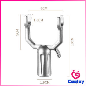 CeeJay หัวเกี่ยวสอยผลไม้ ไม้เกี่ยว สอยเสื้อผ้า ปลั๊กราวตากผ้า Clothes Pole Fork Heads