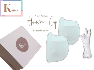Kireina Handsfree Cup 24mm or 28mm / Can connect to Lacte Youha Medela Spectra