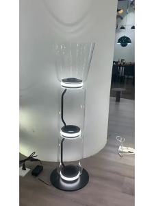 ⚡Nordic Glass Shade Floor Lamp Modern Minimalist Led Lustre Bedroom Bedside Lamp Living Room Indoor Decor Standing Light