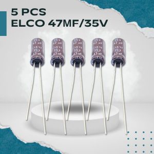 Elco 47μF 35V - Kapasitor Elektrolitik untuk PCB Elektronik