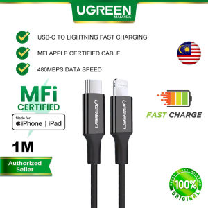 UGREEN MFi USB C To Lightning Cable Apple MFi Certified 60W Fast Charging Data Transfer US171 Ugreen