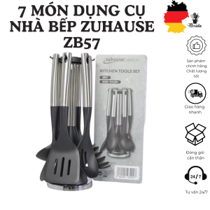 Bộ dụng cụ nhà bếp dụng cụ nhà bếp ZUHAUSE BASIS ZB57 dụng cụ 7 món bộ dụng cụ bếp nhựa cao cấp