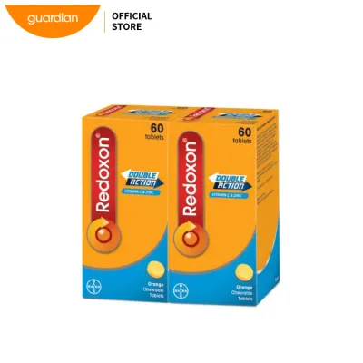 Redoxon Double Action C 500Mg Chewable 60s (Pack of 2)