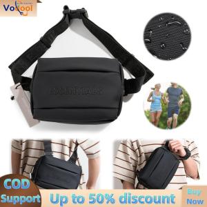 【Vodool Auto Center】 PU Outdoor Chest Bag Stylish Crossbody Bag Adjustable Strap Multifunctional Shoulder Bag Large Capacity Casual Waist Bag Lightweight Casual Sports Bag