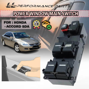 Honda Accord SDA 2003-2008 2.0 / 2.4 Power Window Main Switch Suis Tingkap Master Switch Cermin Driver Side