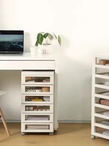 LZ-Plastic Drawer Storage Cabinet File Cabinet Drawer Style Storage Cabinet Under Desk Cabinet Cabinet
